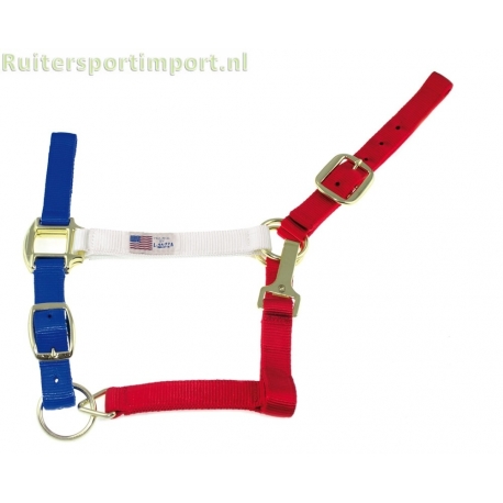 Umbria Rood-Wit-Blauw Halster