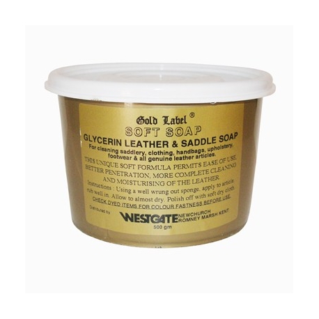 Gold Label Soft Saddle Soap