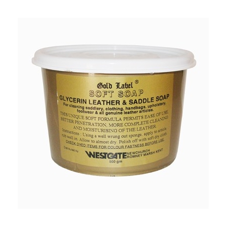 Gold Label Soft Saddle Soap